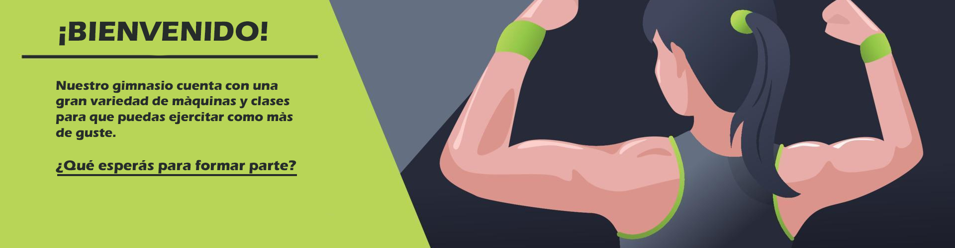 Banner de bienvenida